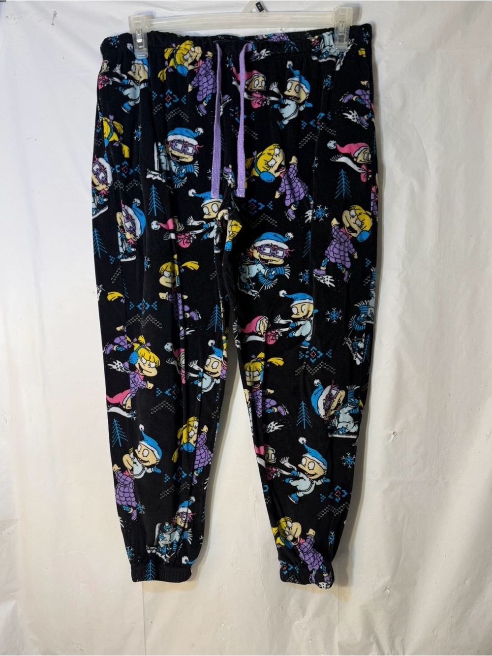 Nickelodeon Rugrats Women's Winter Holiday Pajama Lounge Pants size XL